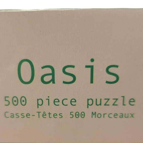FITS Oasis Landscape Jigsaw‎ Puzzle Mountain Landscape Scenic 500 Piece Sealed - Picture 3 of 9